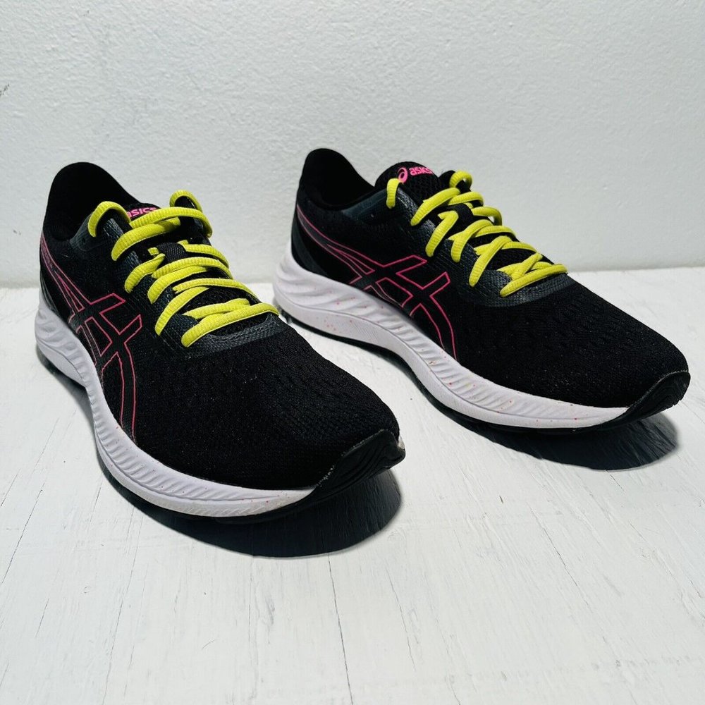 Asics Gel-Excite 8 Running Sneaker, Women's Size 10.5 M, Black Pink 1012A916 - Picture 2 of 13